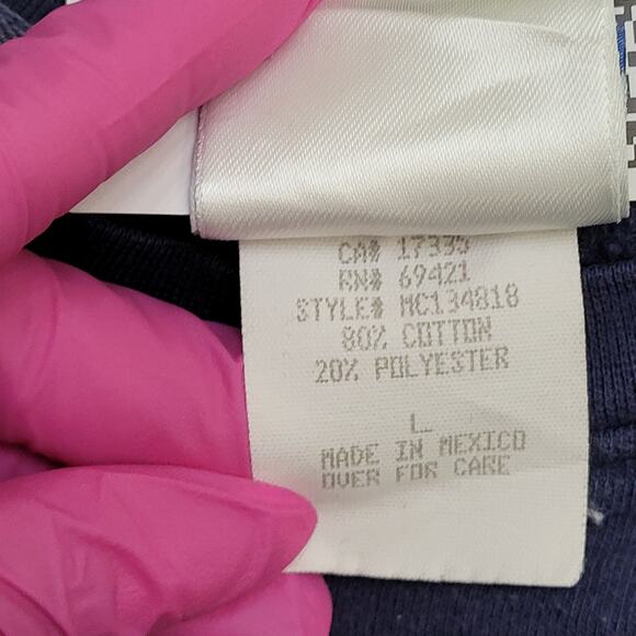 Vintage Y2K Reebok Cutoff Sweatshirt Large 22x24 Cropped - Picture 5 of 13